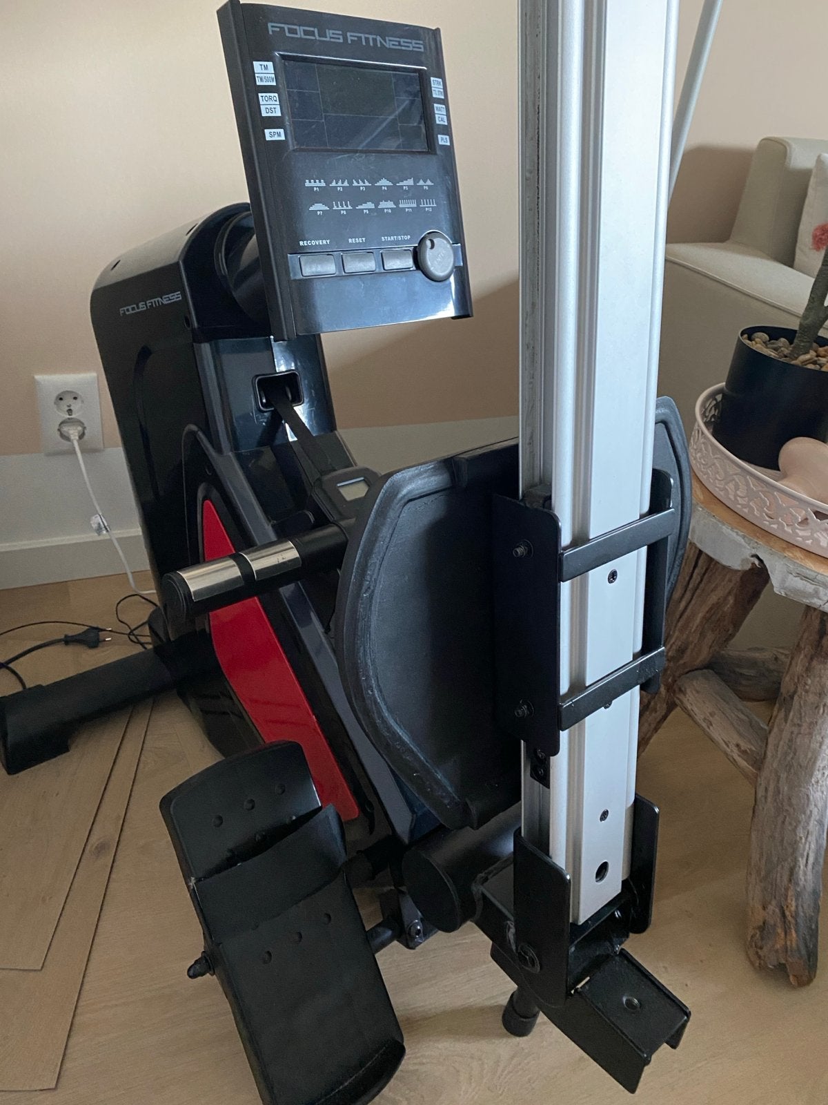 Focus Fitness Roeiapparaat, Ophalen, Armen, Zo goed als nieuw, Metaal