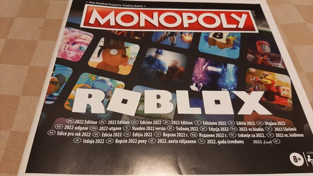 bordspel 2002 nieuw Monopoly Roblox Monopolie, Een of twee spelers, Ophalen of Verzenden, Nieuw, Monopoly