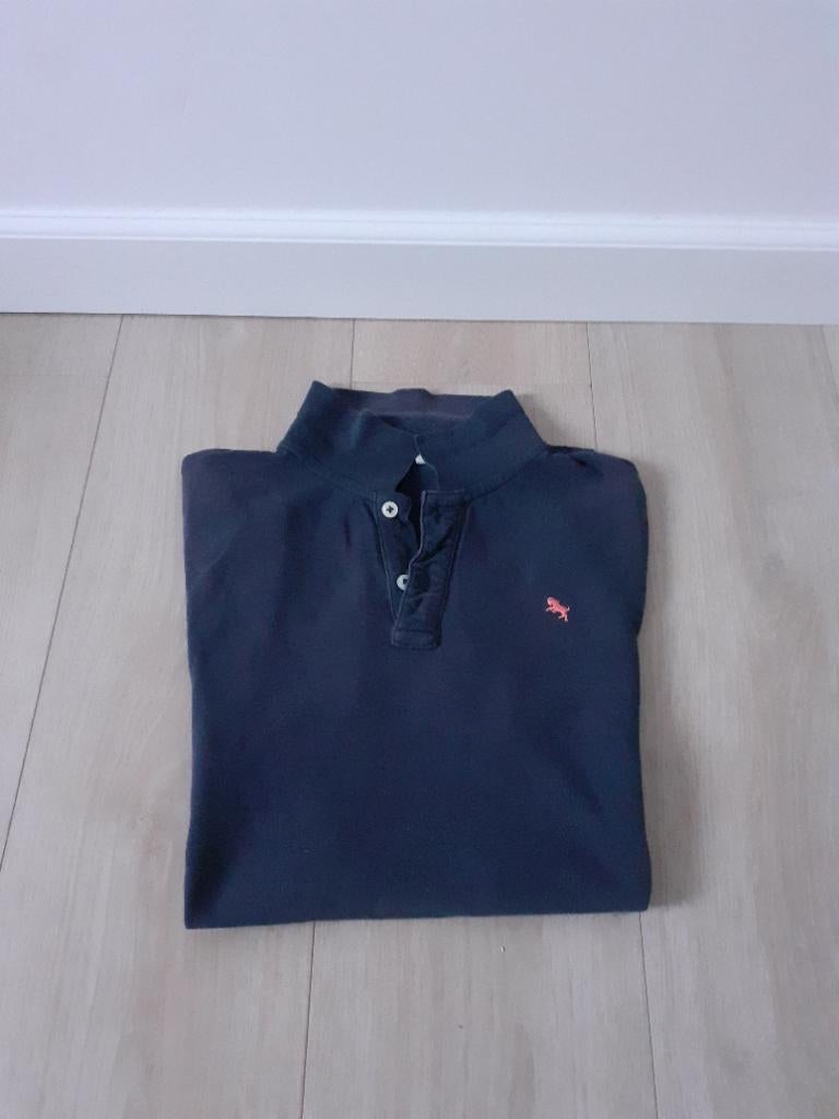 Mooie donkerblauw POLO  maat 170 H&M, Gebruikt, H&M, Ophalen of Verzenden, Shirt of Longsleeve