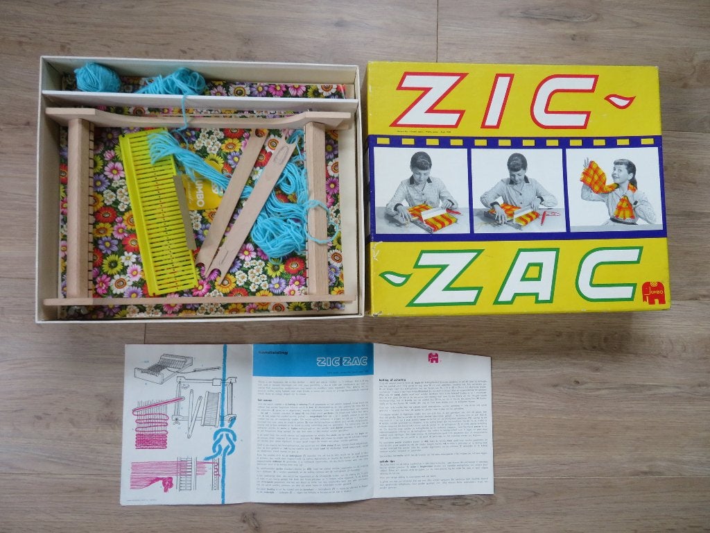 Zic Zac Weefraam Jumbo Jaren 60-80 Retro, Ophalen of Verzenden, Gebruikt