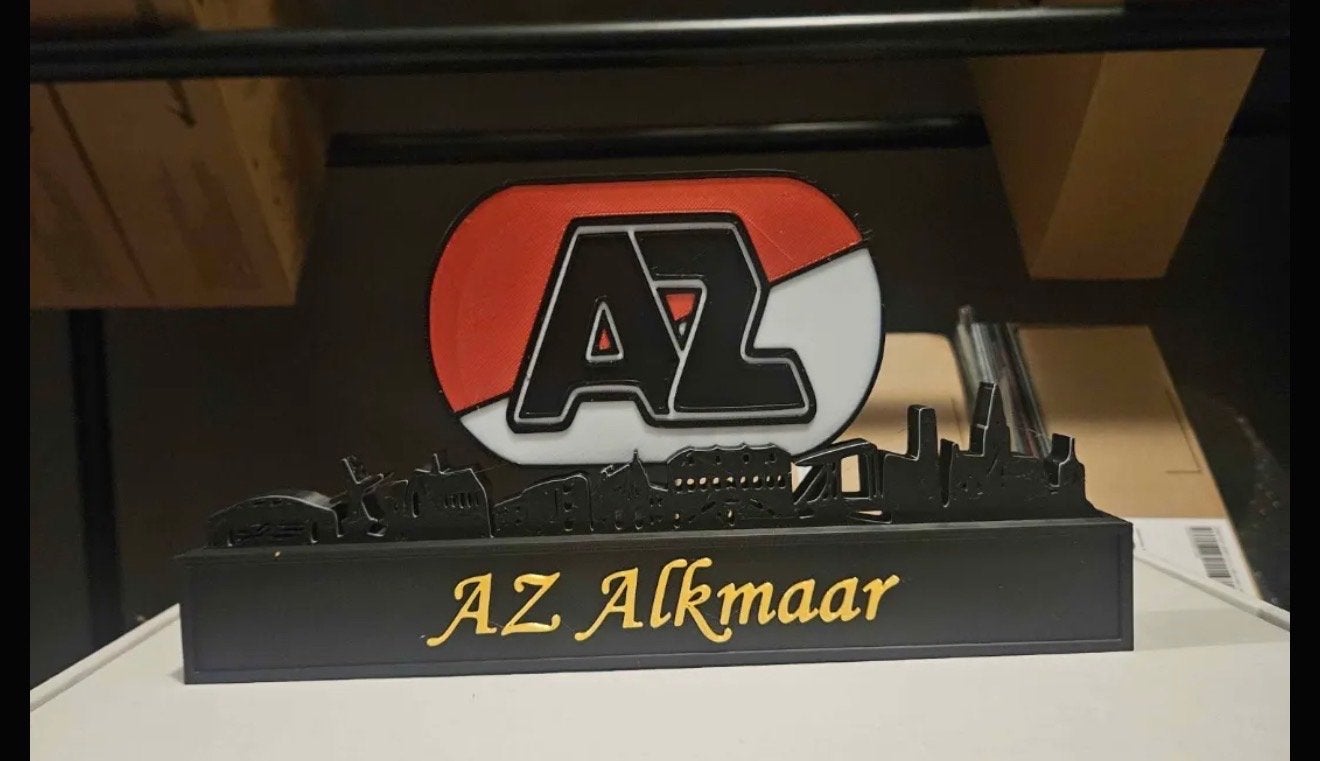 AZ Alkmaar Skyline Decoratie, Ophalen of Verzenden, Nieuw
