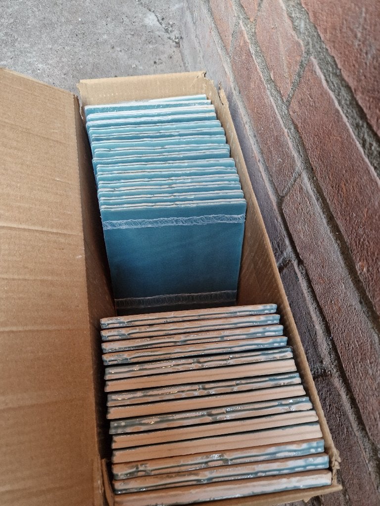 Badkamertegels GRATIS, Ophalen, Nieuw, Minder dan 20 cm, Minder dan 20 cm