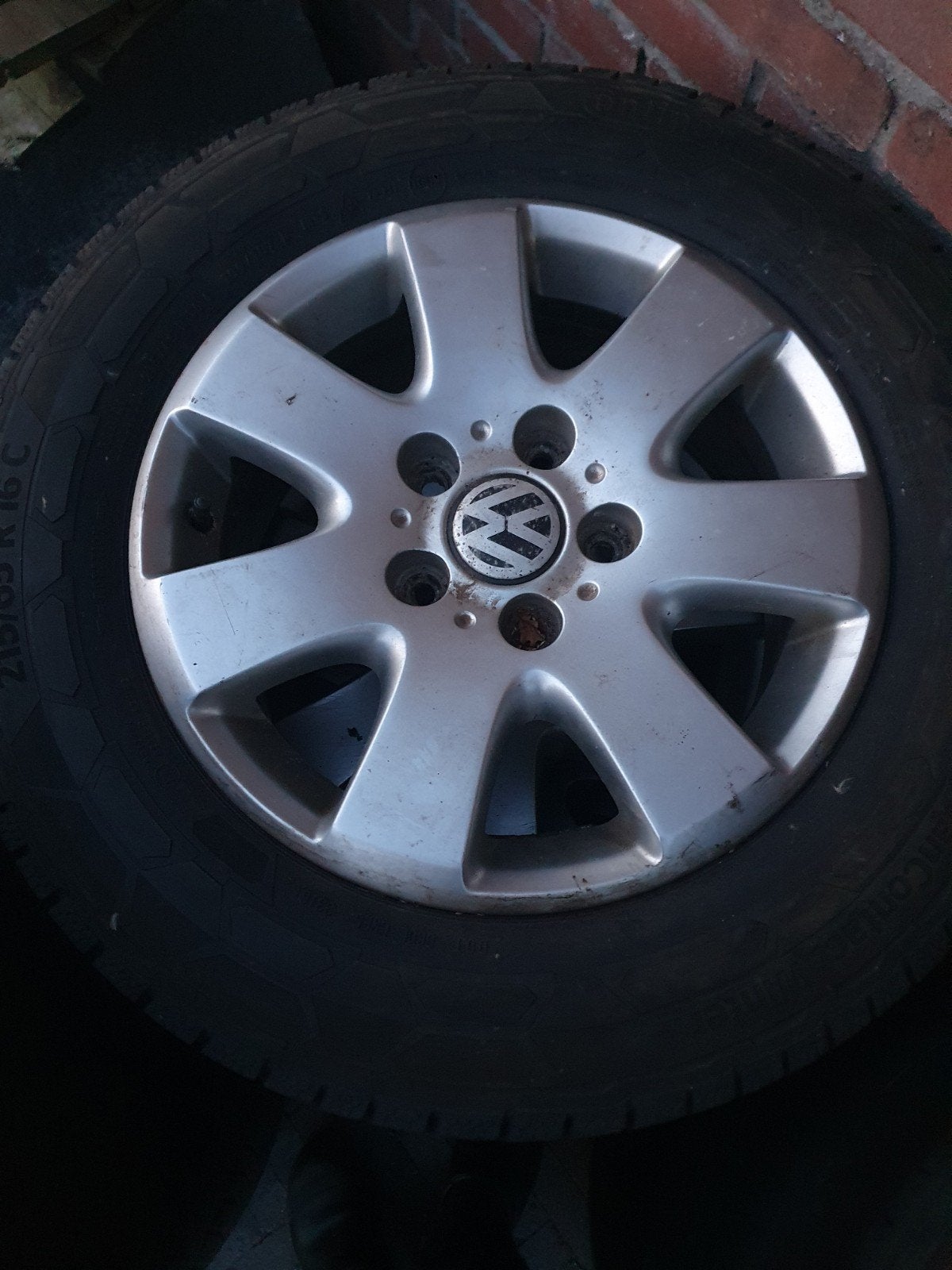 16 inch transporter velgen met goede banden, Ophalen, Gebruikt, Volkswagen