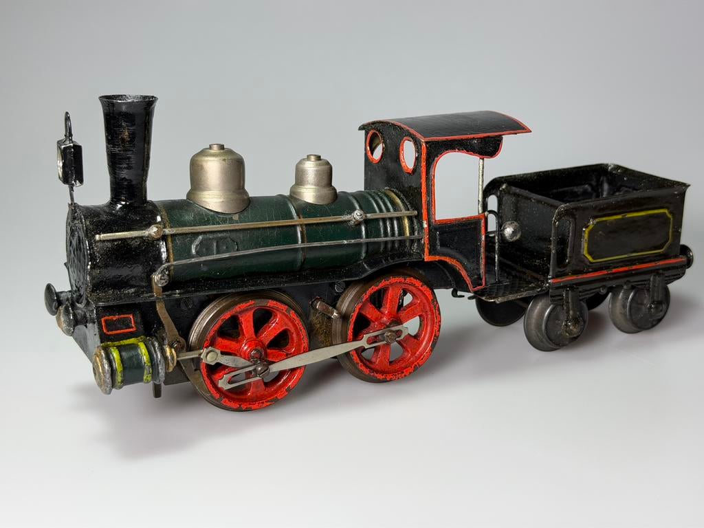 Leuke oeroude spoor 1 Marklin trein 1900, Antiek en Kunst, Ophalen of Verzenden