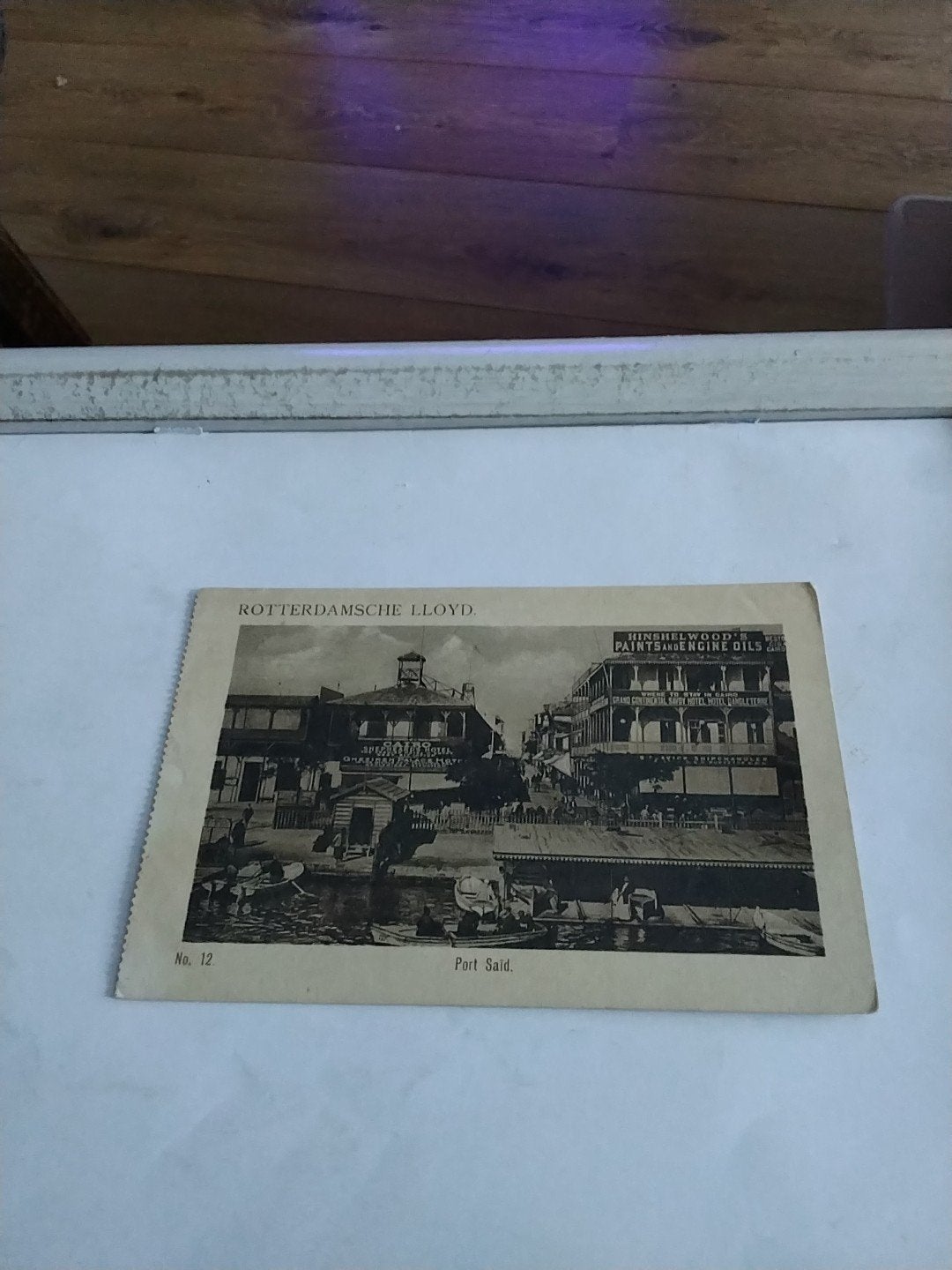 Oude Ansichtkaart Rotterdamsche Lloyd Port Said, Ophalen of Verzenden