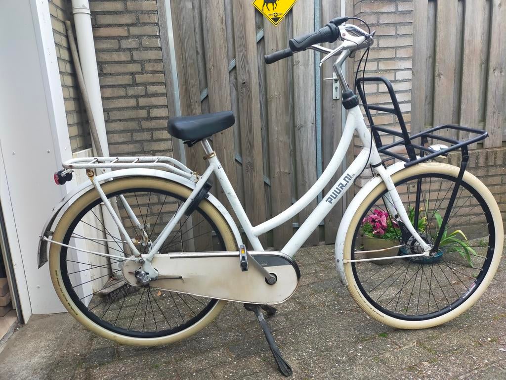 Gazelle Puur NL 28 inch, 3 versnellingen, nieuwe banden, Ophalen, Versnellingen, Gazelle, 53 tot 56 cm