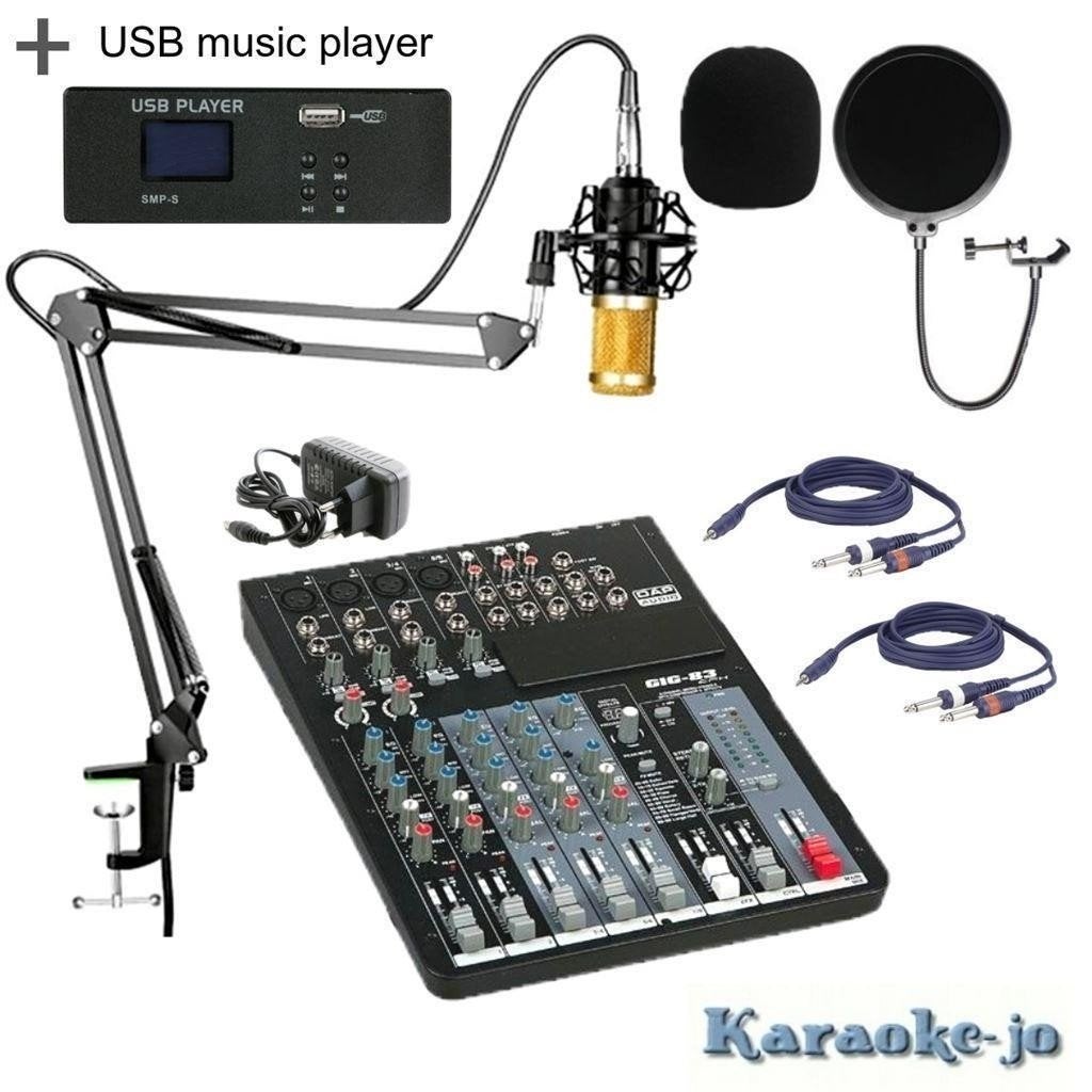 Home Studio Set voor Stream, Zang,Vlog, met USB DAP-PLAY, ., Overige typen, Nieuw, Ophalen of Verzenden