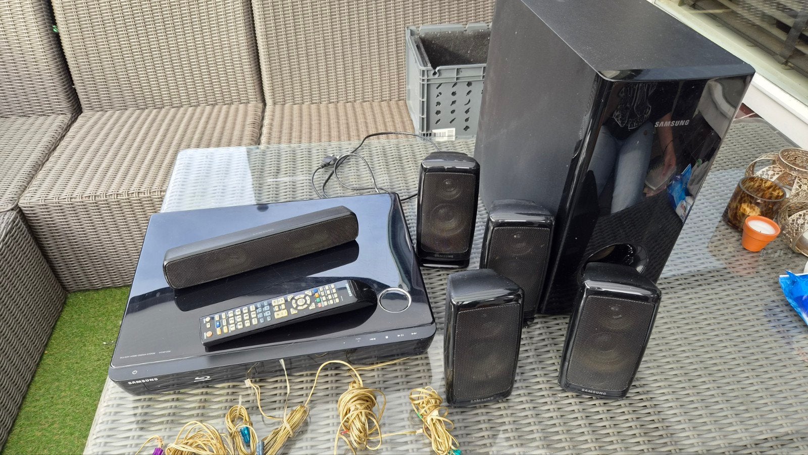 Samsung Blu-ray Home Cinema Set met 5.1 Luidsprekers, Ophalen