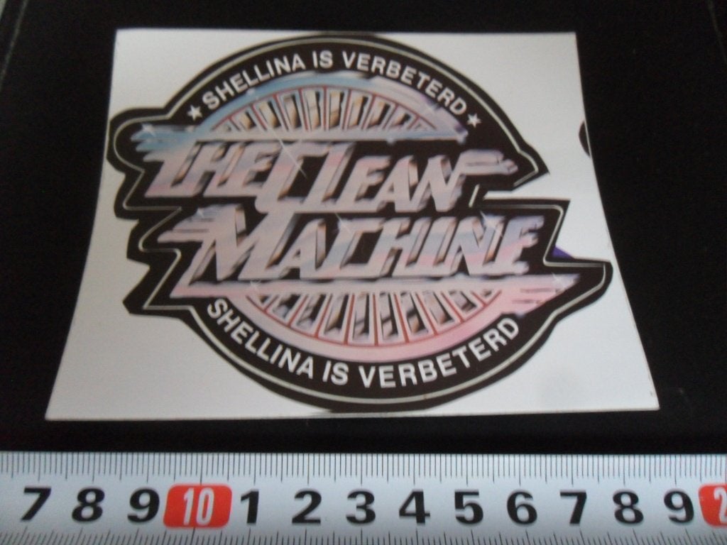 sticker shell shellina brommermix THE CLEAN MACHINE *, Verzamelen, Ophalen of Verzenden, Zo goed als nieuw
