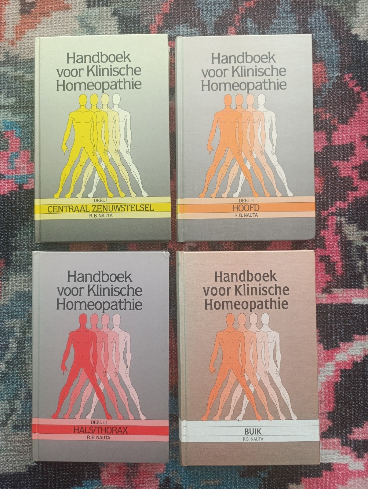 Handboek voor Klinische Homeopathie - 4 delen, Boeken, Studieboeken en Cursussen, Gelezen, R.B. Nauta, Beta, HBO