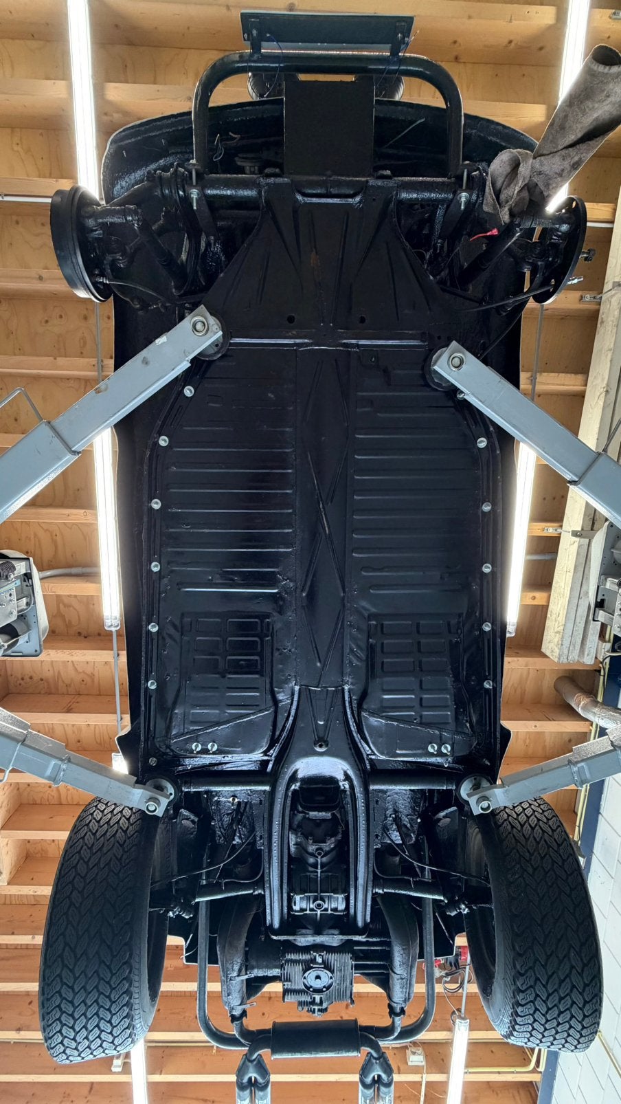 Vw buggy ruska rollend ingekort chasis met nl kenteken, Ophalen of Verzenden