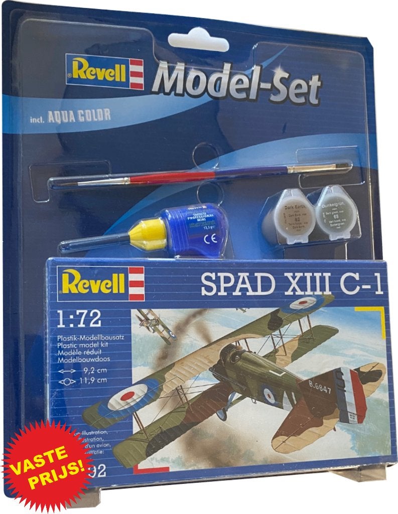 SPAD XIII C-1 (Revell 04192) 1/72, 1:72 tot 1:144, Revell, Nieuw, Ophalen of Verzenden