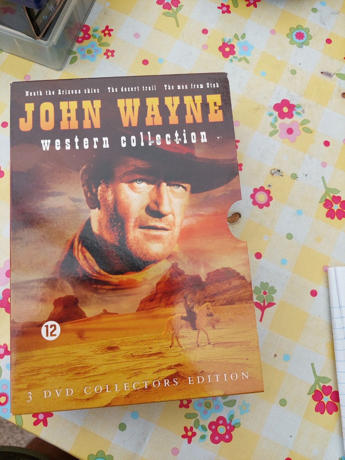 John Wayne Western Collection - 3 DVD Collectors Edition, Nederlands, Ophalen of Verzenden, Inclusief doosje, Vanaf 12 jaar