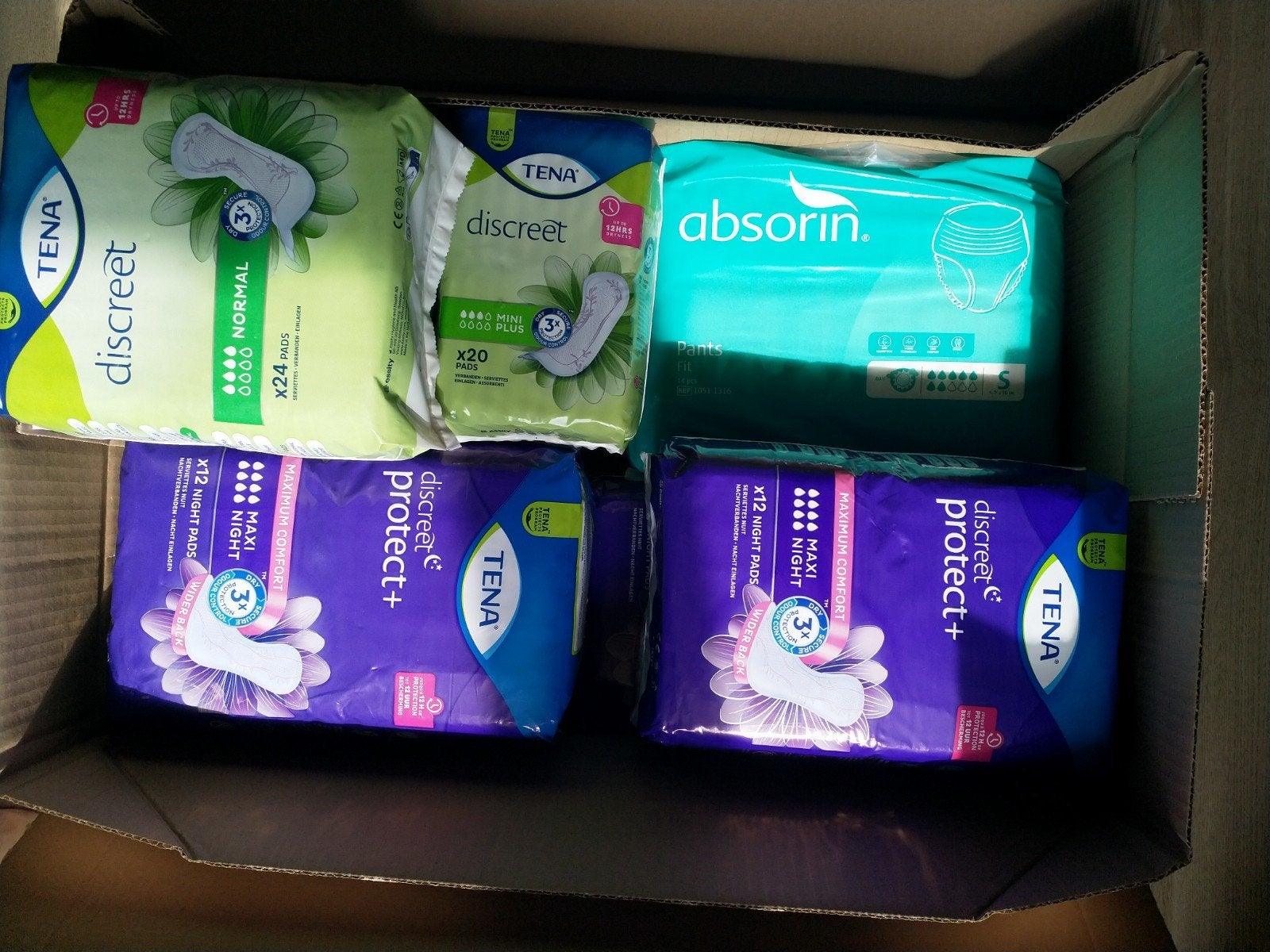 Incontinentiemateriaal Tena mini normaal night Absorin pants, Ophalen, Nieuw