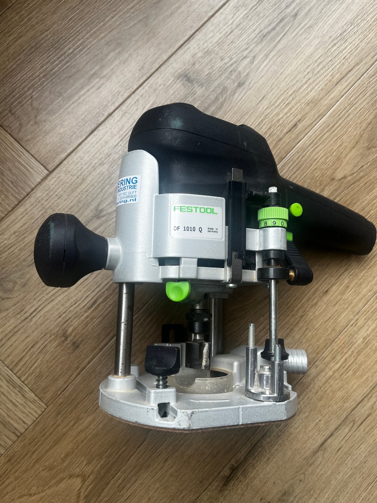 Festool bovenfrees OF1010 Q, Ophalen of Verzenden, Zo goed als nieuw, Elektrisch, Bovenfrees