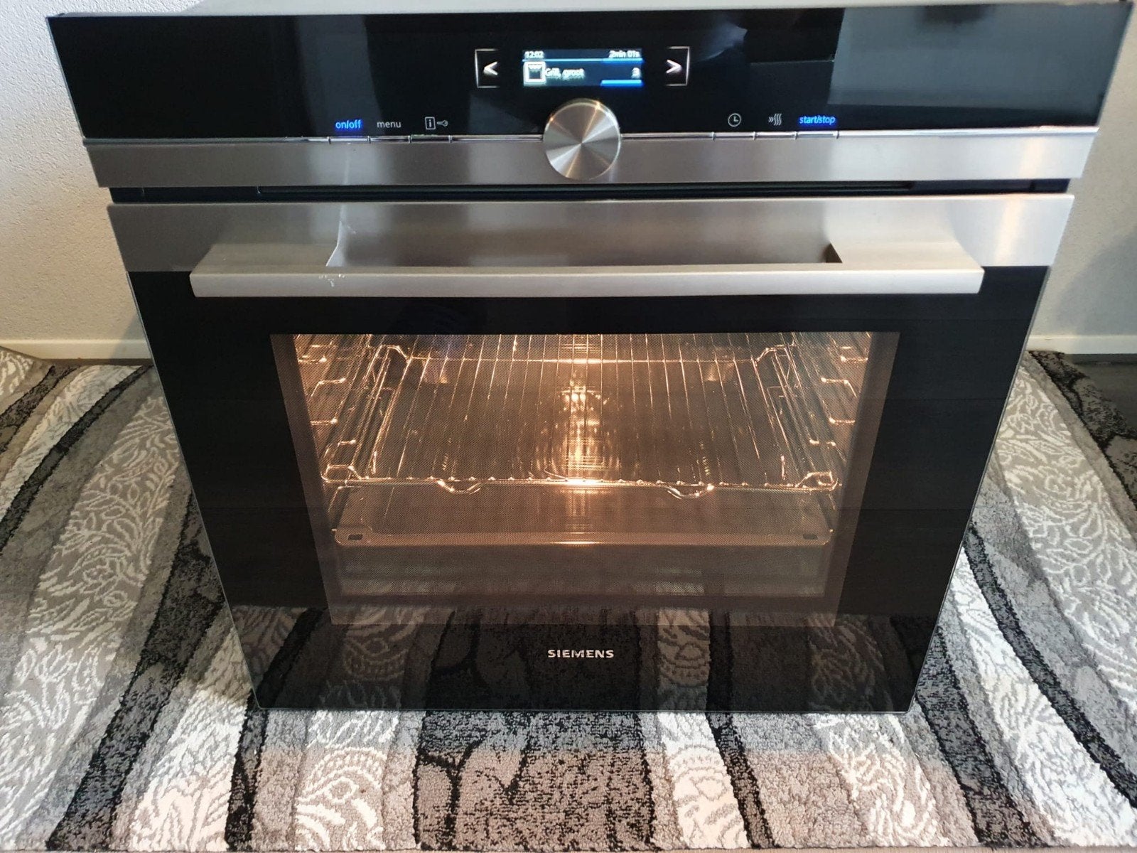 Siemens inbouw oven, Ophalen, Gebruikt, Hete lucht, Siemens
