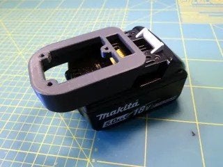 Accu houder voor makita accu's in 3D geprint, Ophalen of Verzenden