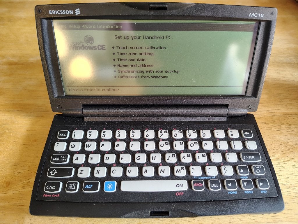 Ericsson MC16, Ophalen of Verzenden, Zo goed als nieuw, Windows Mobile, Overige merken
