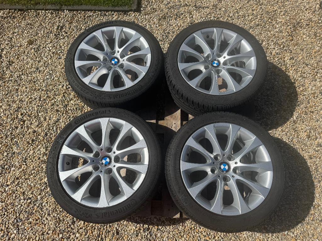 Orginele BMW velgen Breedset 17-inch E90 t/m E93 Style 188, Auto-onderdelen, Banden en Velgen, Ophalen, Gebruikt, Velg(en), 17 inch
