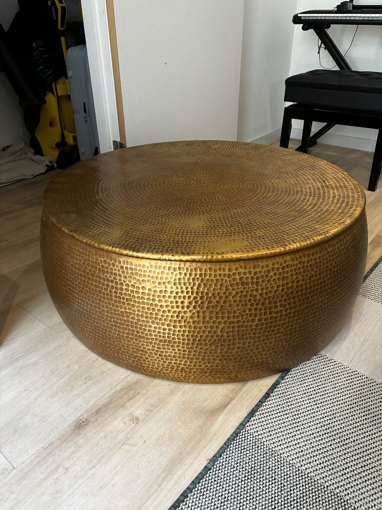Maison Du Monde Coffee Table - 91cm x 36cm, Huis en Inrichting, Ophalen, Gebruikt, 50 tot 100 cm, Rond