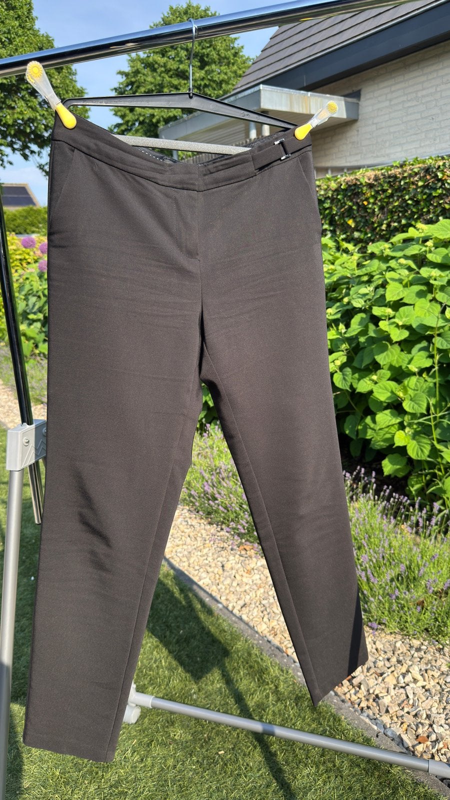 Zwarte pantalon van Reserved, maat 38, Maat 38/40 (M), Zwart, Ophalen of Verzenden, Zo goed als nieuw