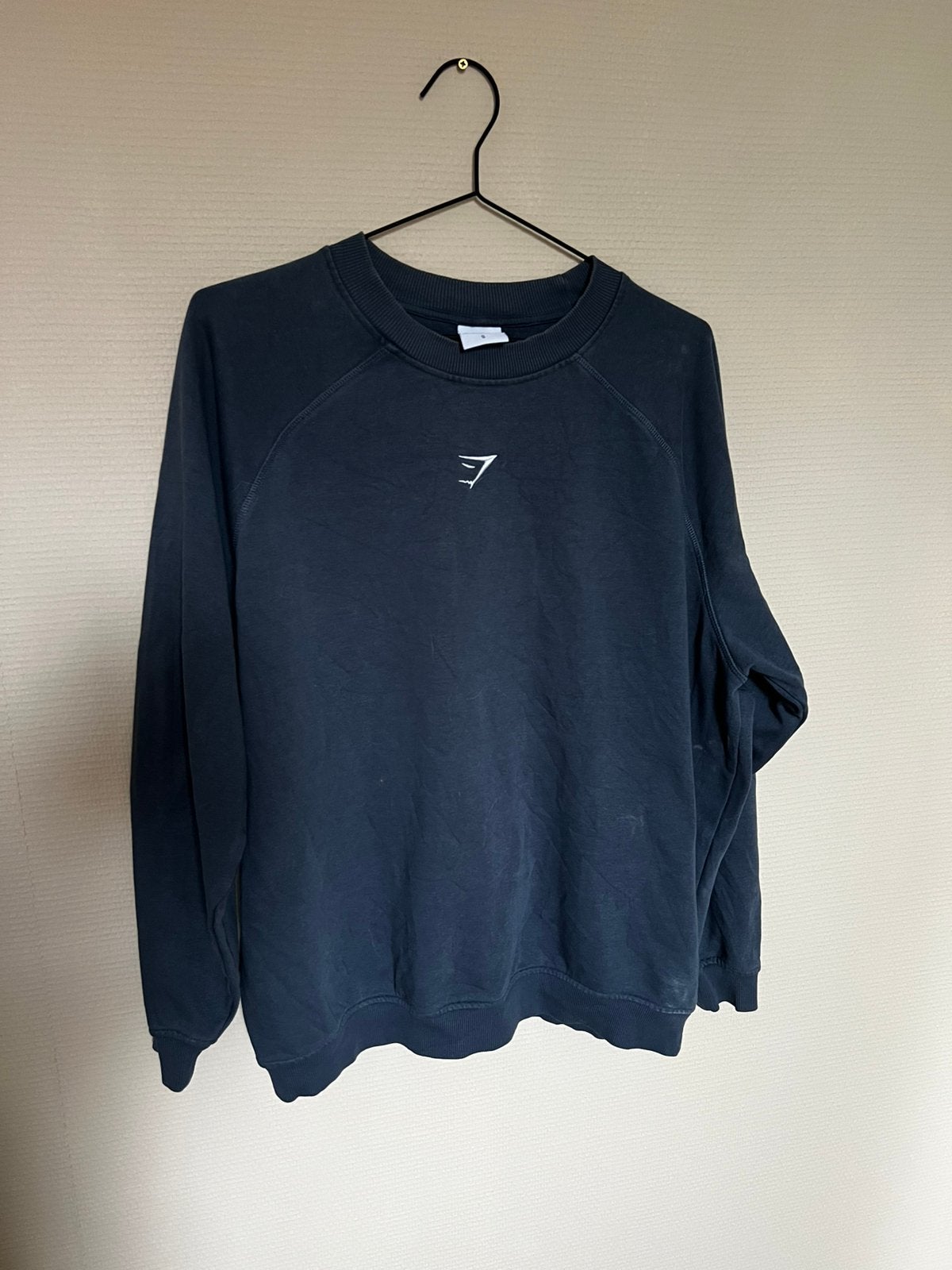 Gymshark trui, Ophalen of Verzenden, Zo goed als nieuw, Maat 36 (S), Blauw