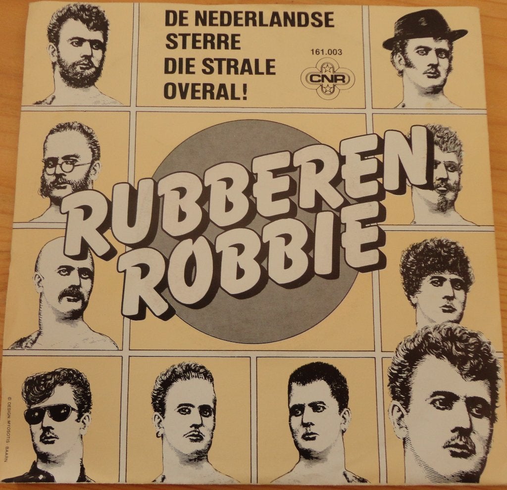 Rubberen Robbie > De Nederlandse Sterre die strale overal, Ophalen of Verzenden, Gebruikt, 7 inch, Nederlandstalig
