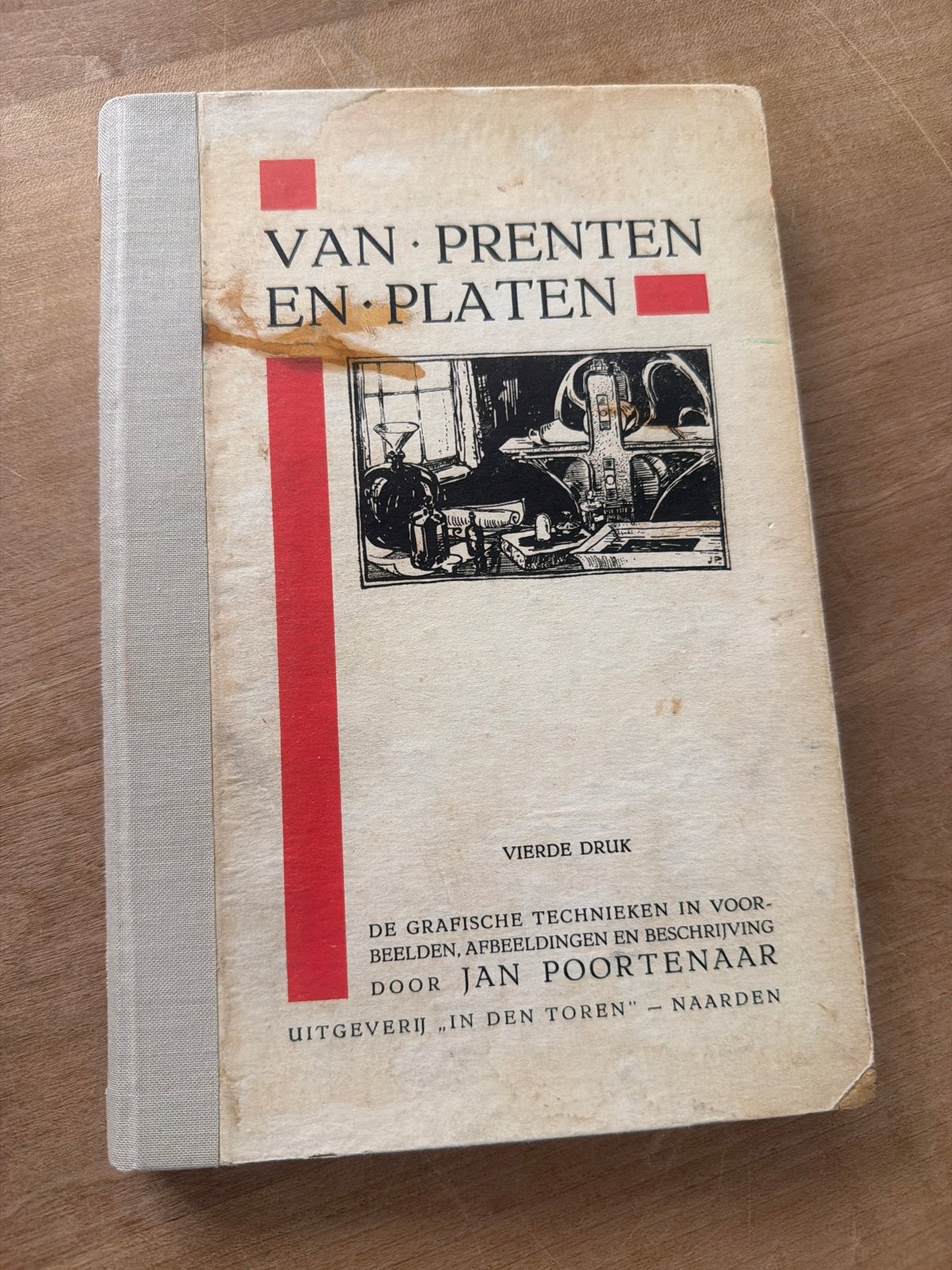 Van Prenten en Platen - Jan Poortenaar (Vierde Druk), Boeken, Ophalen of Verzenden, Gelezen, Fotografie algemeen