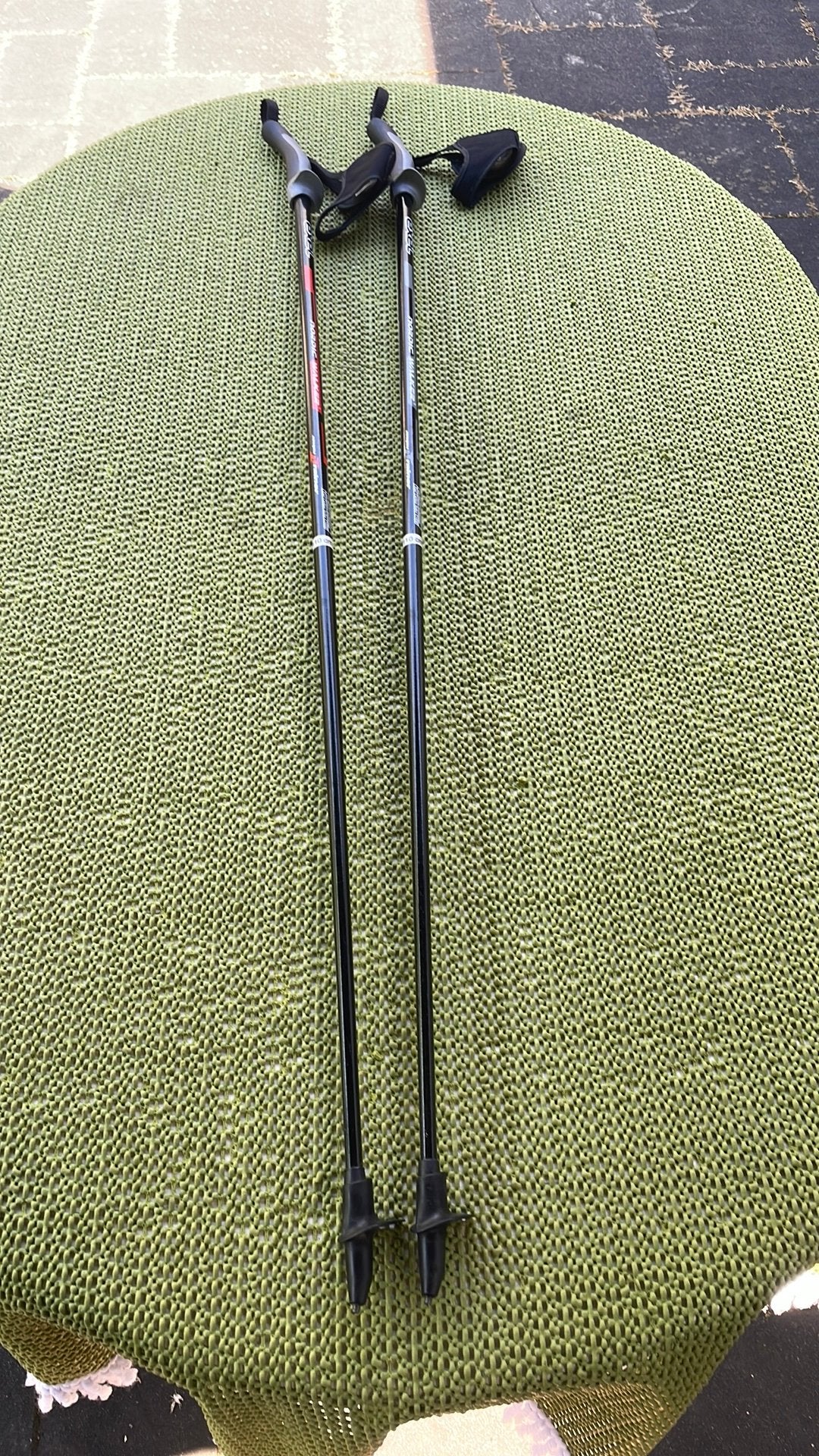 Exel Nordic walking sticks carbon 110 cm ultra licht 155 gr., Ophalen, Gebruikt