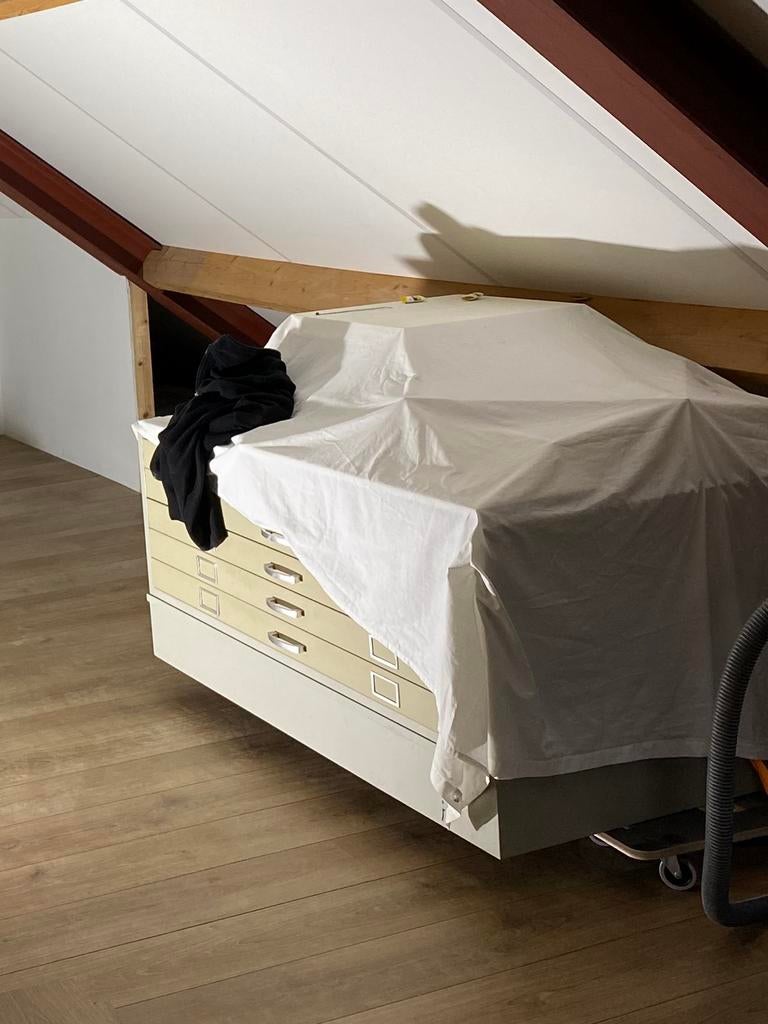 A0 Ladekast met 5 Laden op Sokkel, Huis en Inrichting, Kasten | Ladekasten, Ophalen, Gebruikt, 5 laden of meer, 75 cm of meer