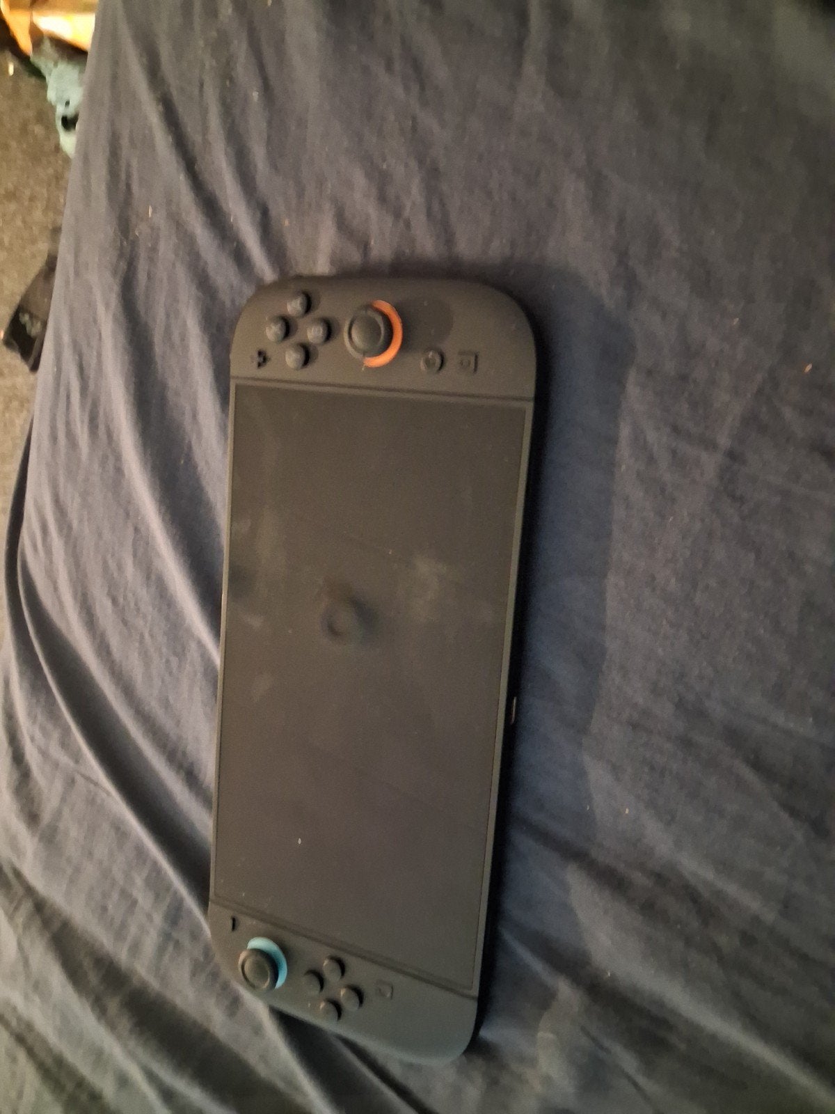 Nintendo Switch 2 met Mario en Pokémon (dock defect), Ophalen, Met 2 controllers, Switch Original, Gebruikt