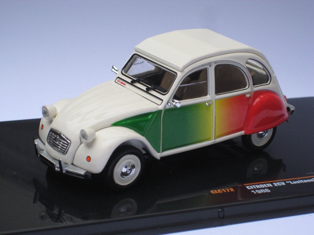 Citroen 2CV Lusitano of Cocorico 1986 Ixo 1:43, Ophalen of Verzenden, Nieuw, Auto, Overige merken