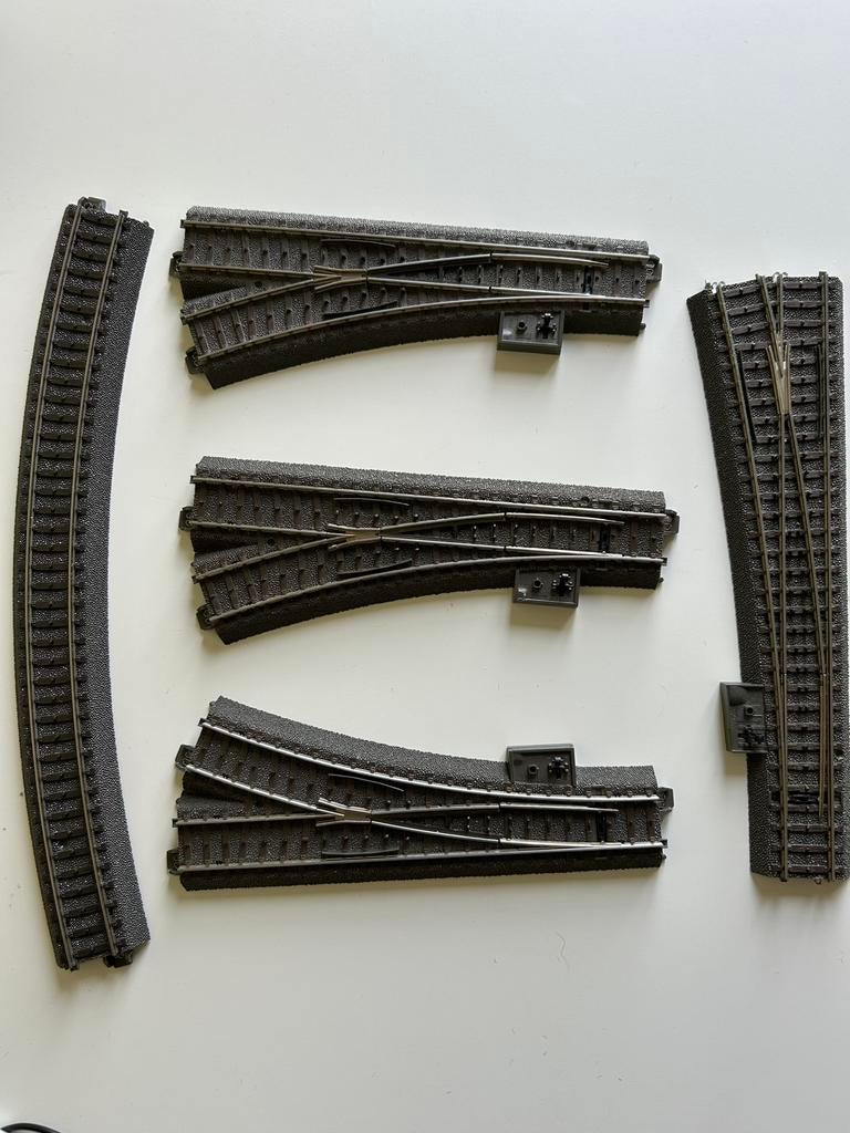 Märklin C-rails, Hobby en Vrije tijd, Modeltreinen | H0, Zo goed als nieuw, Rails, Wisselstroom, Märklin, Ophalen of Verzenden