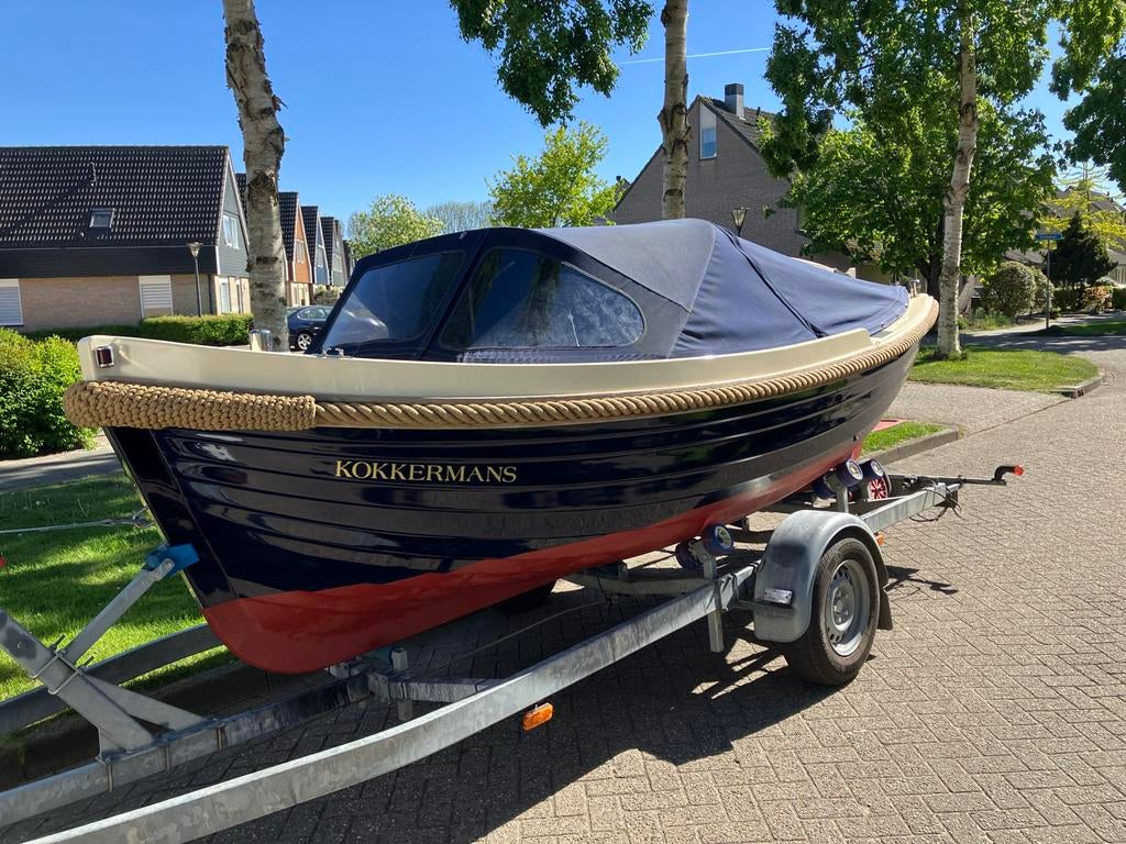Enkhuizer Sloep 500- Perfect voor ontspannen vaartochten, Watersport en Boten, Sloepen, Ophalen, 10 tot 30 pk, Gebruikt, Binnenboordmotor