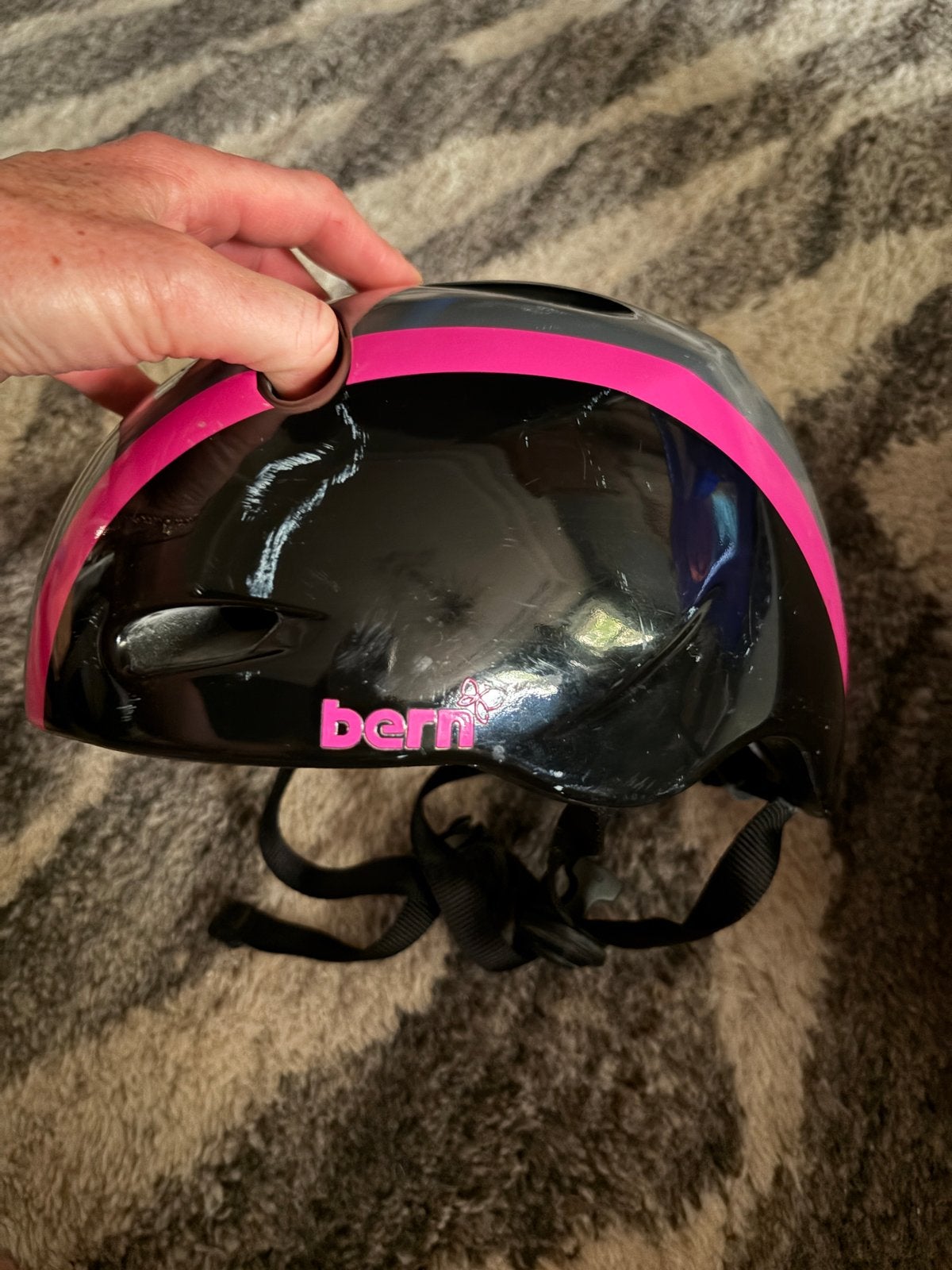 Bern Berkeley Zip Mold Helm – XS, Zwart, Ophalen of Verzenden, Gebruikt, XS, Dame