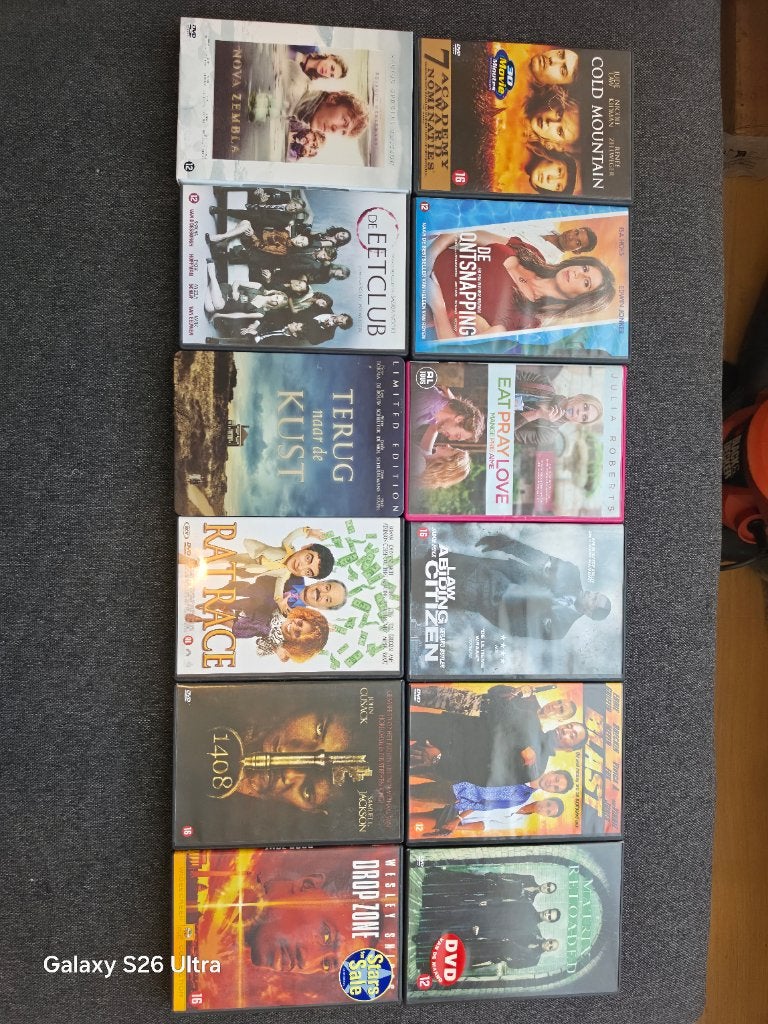Grote filmcollectie – 69 DVD's & Blu-rays in één koop, Alle leeftijden, Ophalen, Zo goed als nieuw, Detective en Krimi