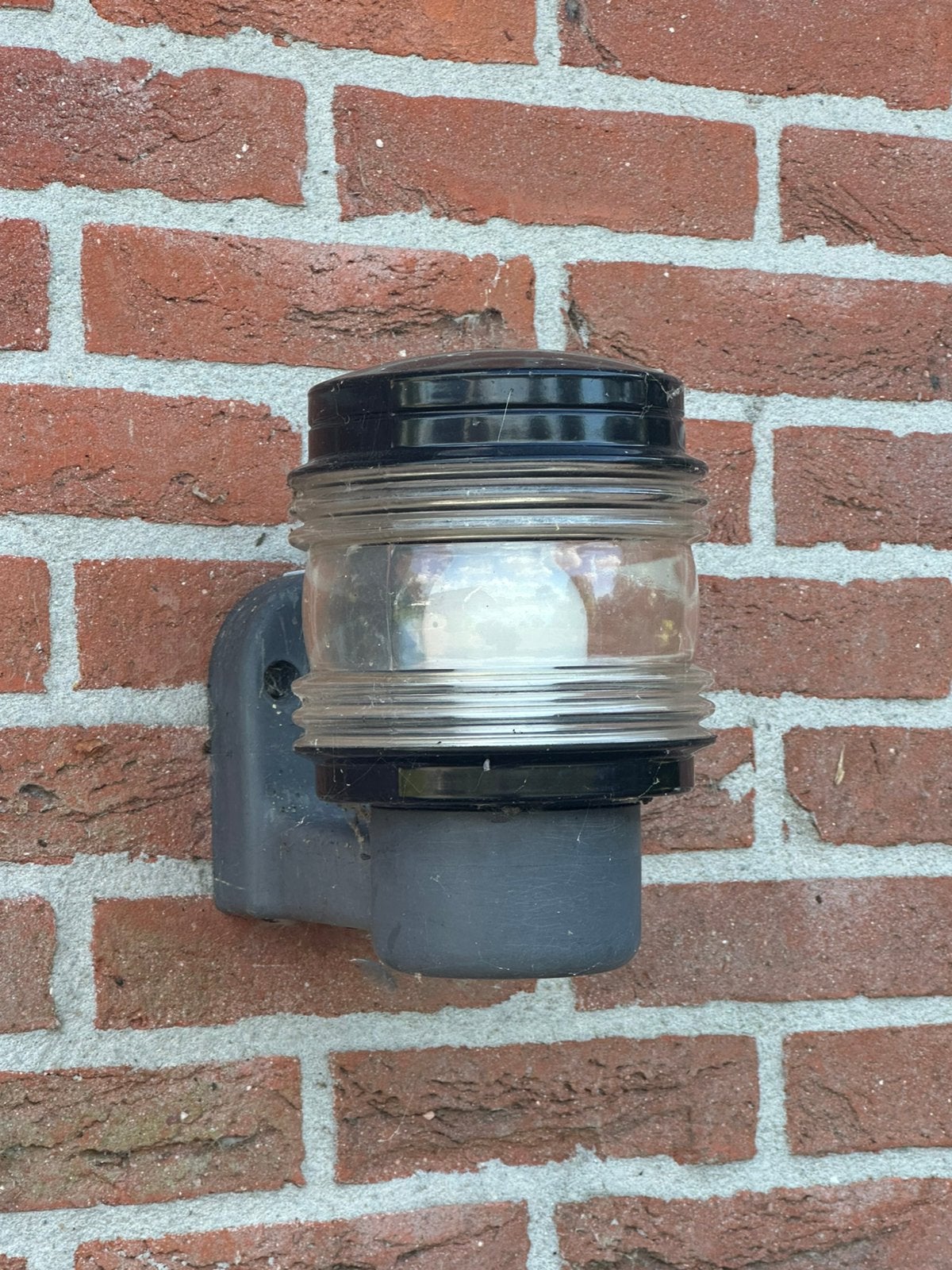 3 buitenwandlampen zwart met schemersensor, Tuin en Terras, Gebruikt, Minder dan 50 watt, Wandlamp, Ophalen of Verzenden