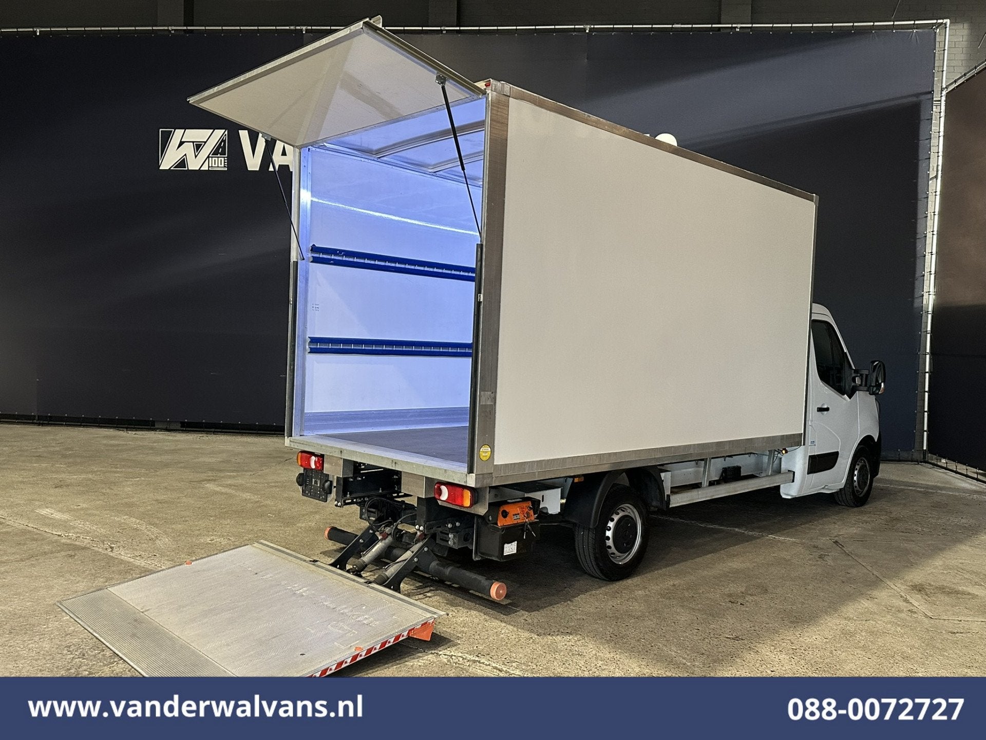 Renault Master 2.3 dCi 146pk Bakwagen 222cm Hoog Laadklep Eu, Voorwielaandrijving, Stof, Gebruikt, Renault