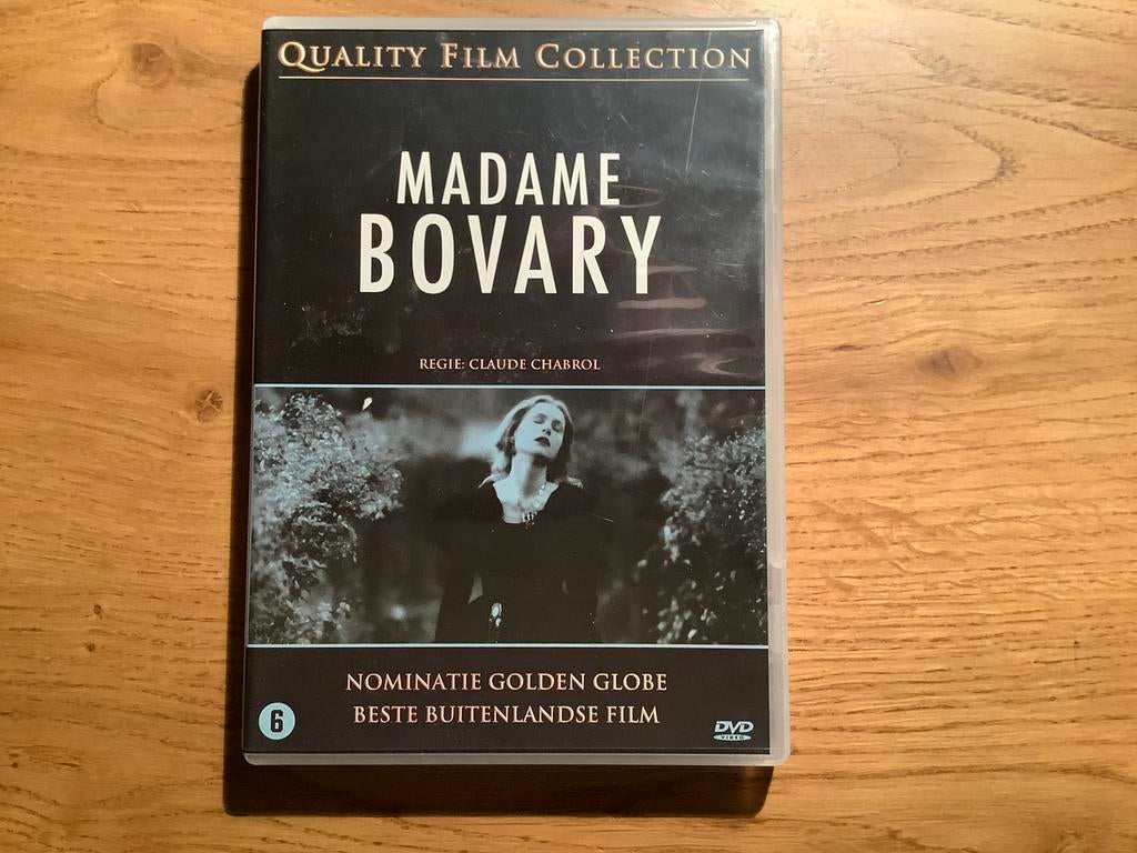5). Madame Bovary regie Claude Chabrol met Isabelle Huppert…, Cd's en Dvd's, Dvd's | Filmhuis, Zo goed als nieuw, Alle leeftijden