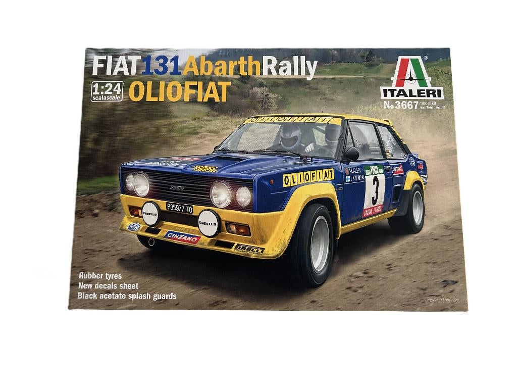 Italeri FIAT 131 Abarth Rally OLIO FIAT 1/24 ITA-3667 nieuw