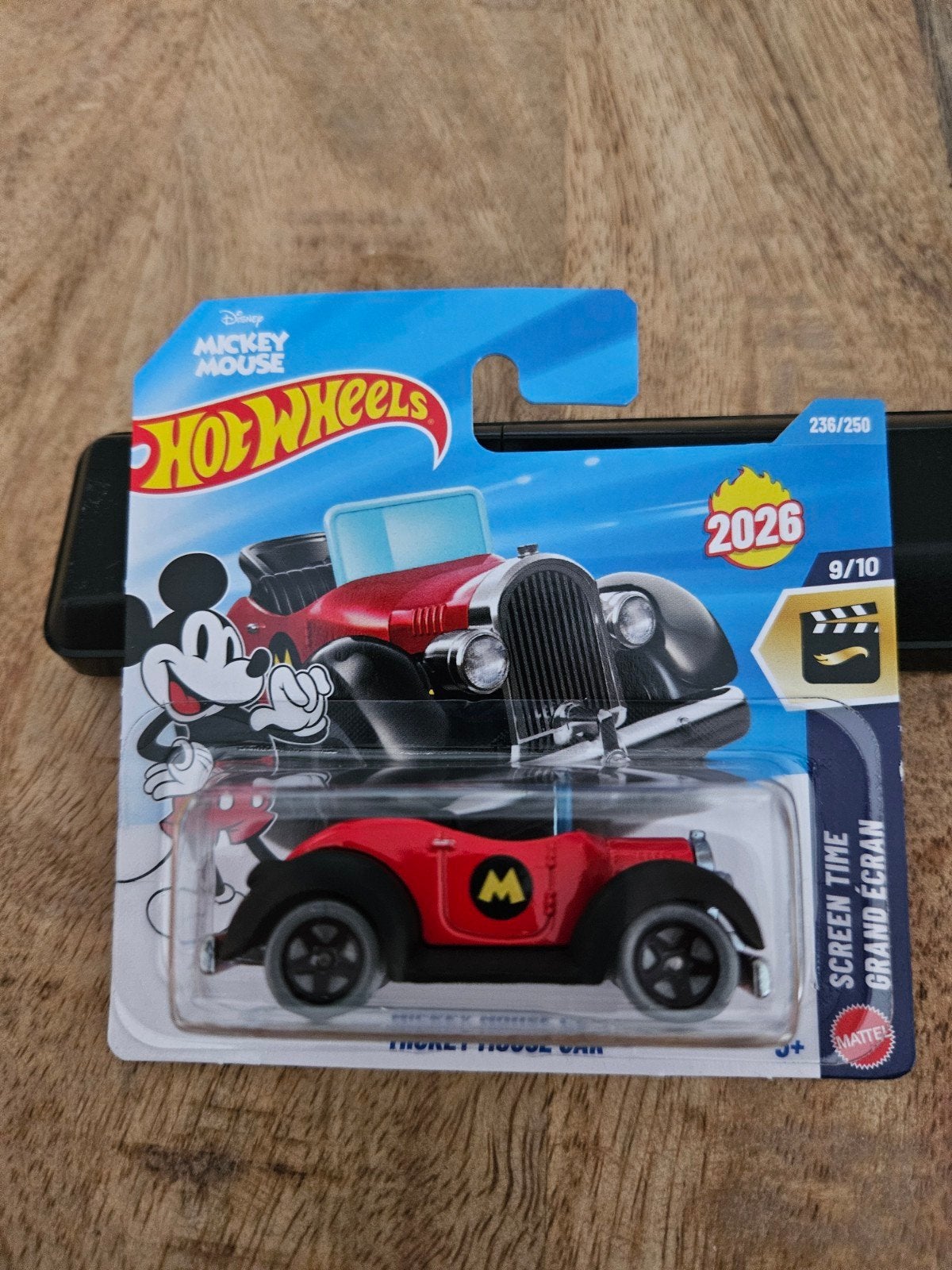 Hotwheels Mickey Mouse car Disney Nieuw, Ophalen of Verzenden, Nieuw, Auto