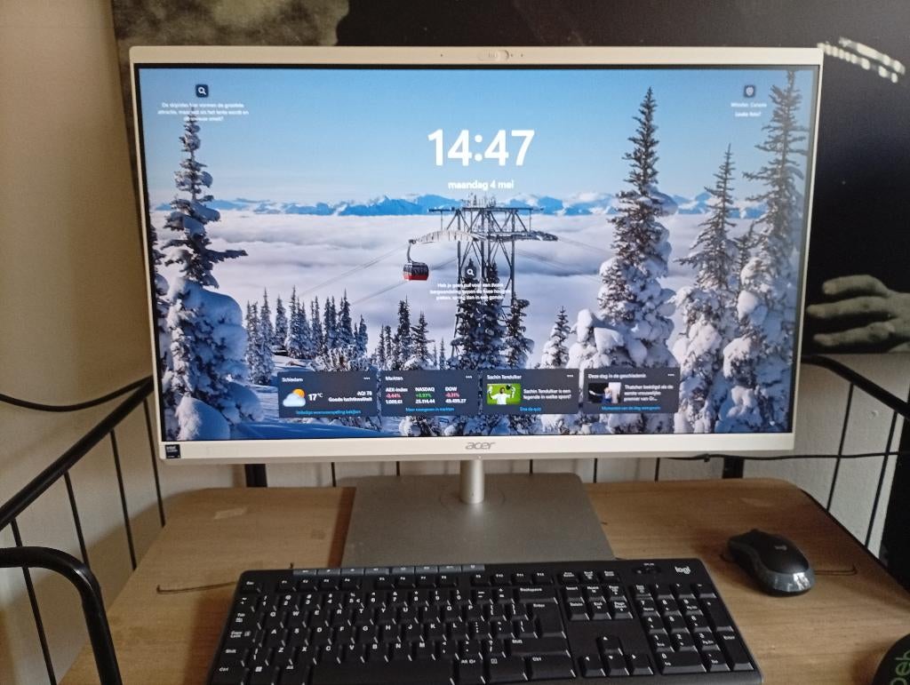 Acer Aspire All-In-One PC, Computers en Software, Desktop Pc's, 32 GB, Zo goed als nieuw, . ACER ., SSD