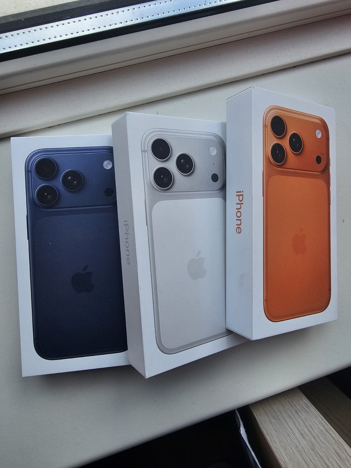 IPhone 17 pro en pro max inruilen mogelijk, Telecommunicatie, Mobiele telefoons | Apple iPhone, 256 GB, Wit, Nieuw, Ophalen of Verzenden