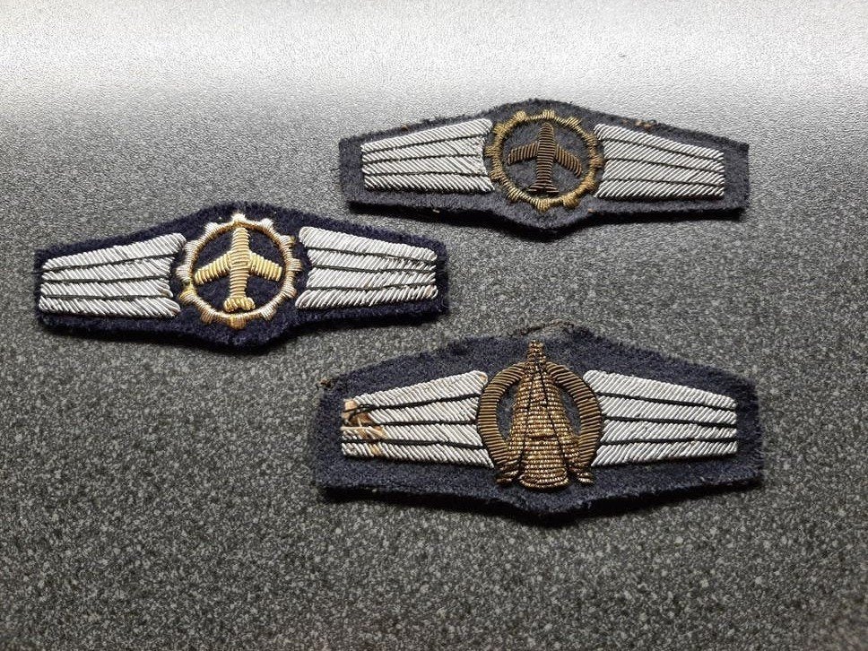Duitsland  -  Wings  gouddraad geborduurd/ Bundeswehr, Verzamelen, Militaria | Algemeen, Ophalen of Verzenden, Landmacht, Duitsland