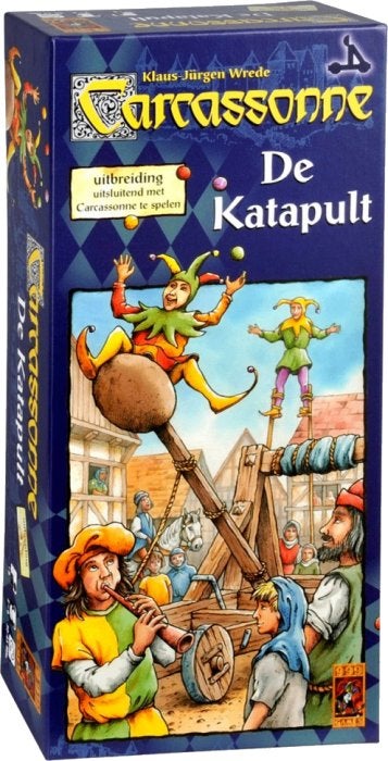 Carcassonne De Katapult - Uitbreiding in Nieuwstaat, Ophalen of Verzenden, Zo goed als nieuw, 999 Games
