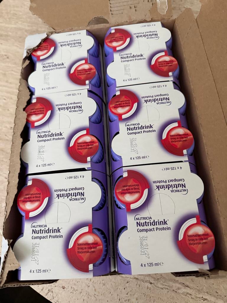Nutricia Nutridrink hele doos (€13), Ophalen of Verzenden