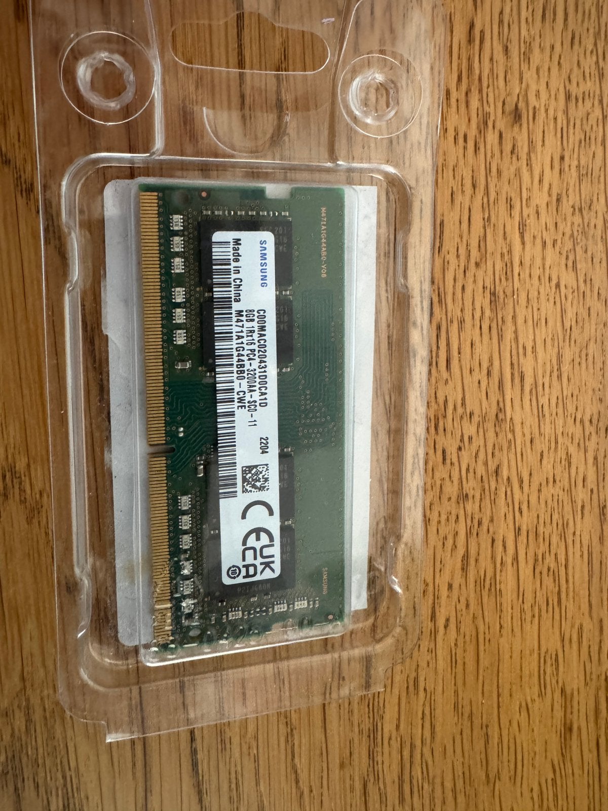 Samsung 8gb ddr4 sodim geheugen, Ophalen, DDR4, 8 GB, Zo goed als nieuw