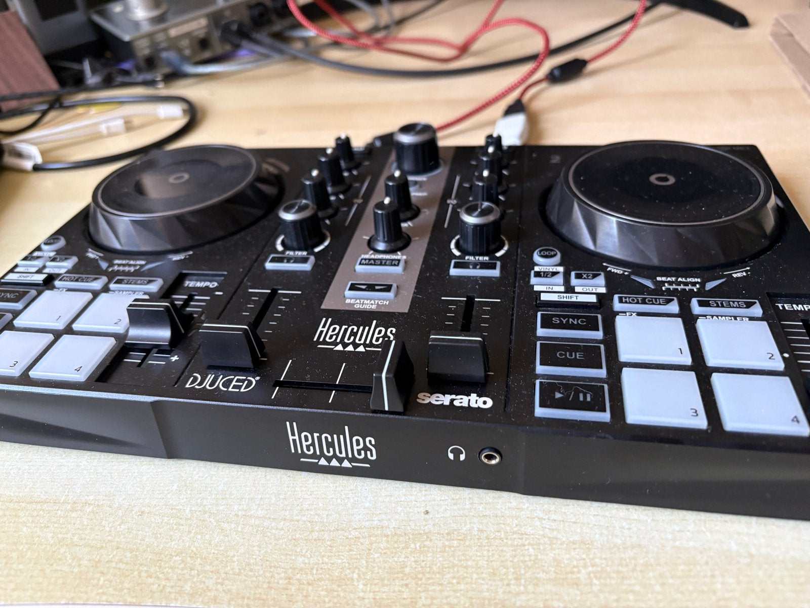 Hercules DJControl Inpulse 200 MK2 DJ-controller, Ophalen of Verzenden, Zo goed als nieuw, Dj-set, Overige merken