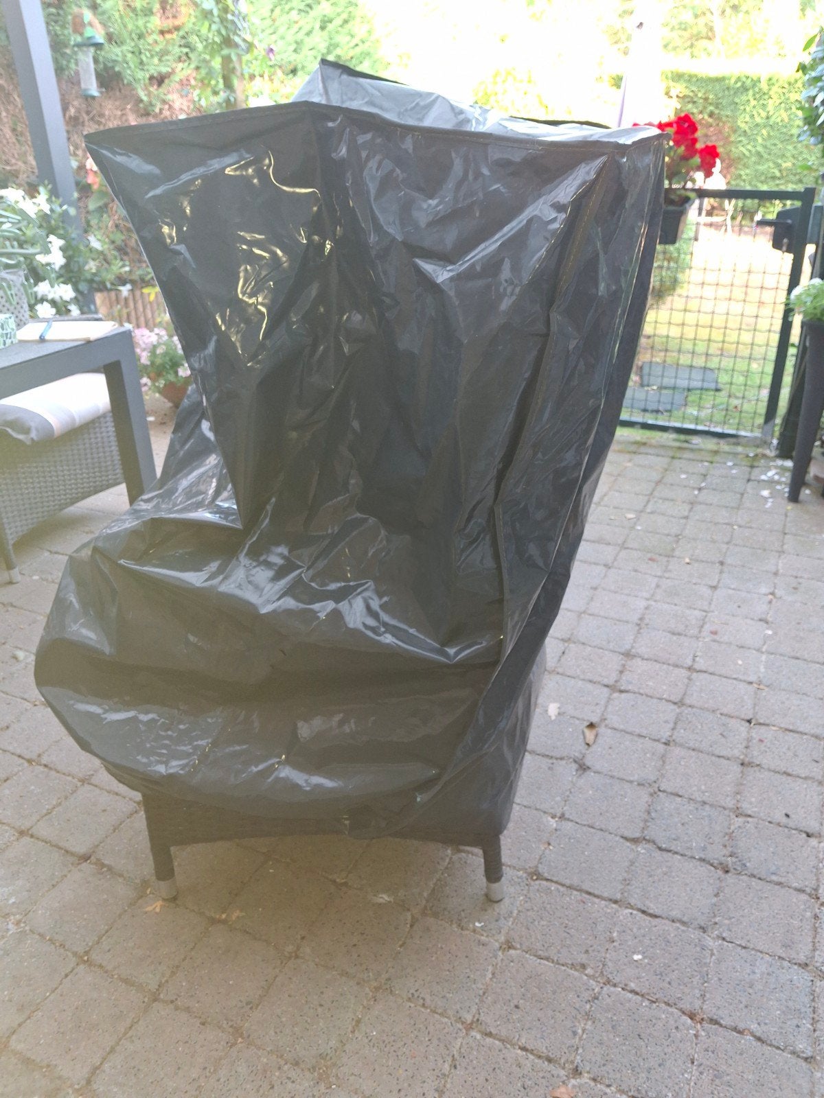 BBQ hoes 55x80x115 met trekkoord en metalen ringen, Ophalen of Verzenden, Nieuw
