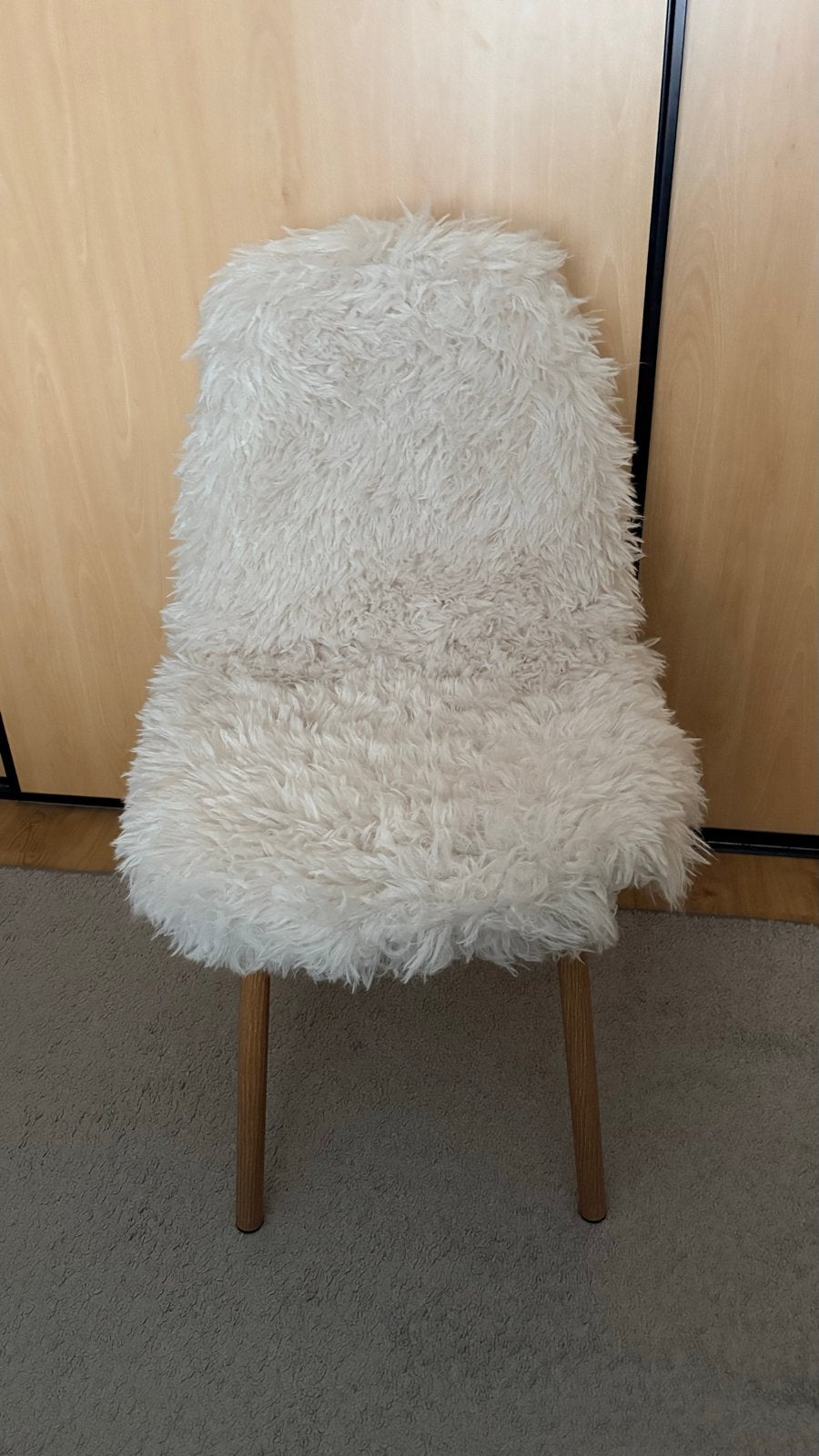 JONSTRUP Eetkamerstoel Teddy Off-White, Ophalen, Wit, Zo goed als nieuw, Eén
